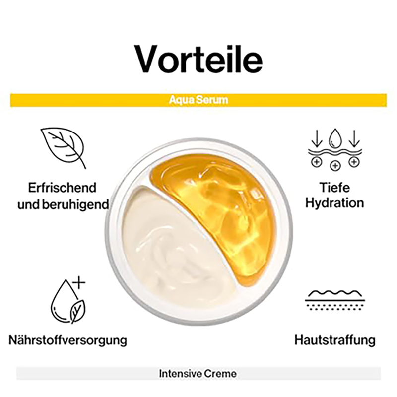 d'alba Italian weißer Trüffel Double Serum & Cream, anpassbare 2-in-1-Intensivpflege, Creme für Hautstraffheit und Glanz, milde und vegane Doppelcreme Koreanische Hautpflege (70g (1er Pack)) - Image 5