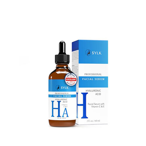 Hyaluron Serum Hochdosiert mit Vitamin C für Microneedling | Hyaluronsäure + Vitamin C & E | Hyaluronic Acid Serum Gesicht | Anti Aging & Anti Falten | Feuchtigkeitsserum | 60 ml