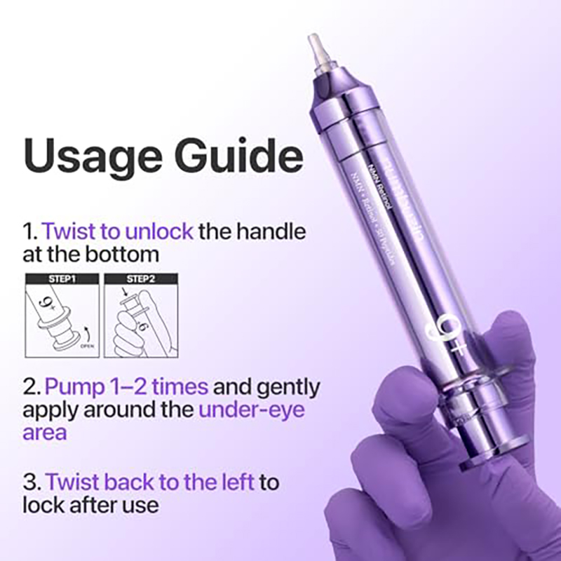 numbuzin No.9 Eye Cream | NAD+ Retinol Volumetox Eye Cream | Firming, Wrinkles, Fine Lines, Dark Circles, Puffy | Retinol, Peptides, Niacinamide | Undereye Treatment Serum | 0.33 fl. oz. - Image 7