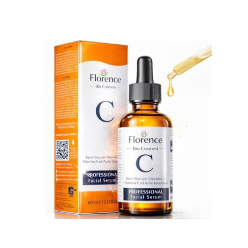 60ml Bio Hyaluron Serum mit Vitamin C, E. Hochkonzentriert Anti-Falten, Anti-Aging & Dunkle-Flecken. Hyaluronsäure-Gesichtsserum, Ideal als Augenkonturcreme. Dermaroller Essence. Vegane Naturkosmetik