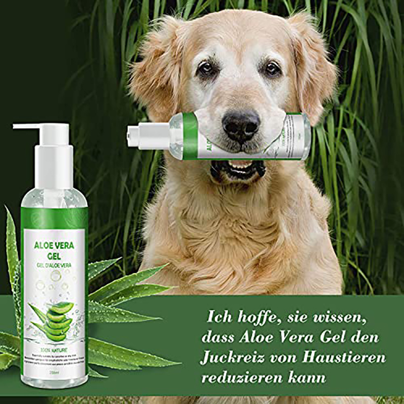 Aloe Vera Gel 100% Pur - für Gesicht Haare Körper - Natürliche, Beruhigende und Pflegende Feuchtigkeitscreme After Sun - Ideal Naturkosmetik für Trockene, Strapazierte Haut & Sonnenbrand - 250ml - Image 7