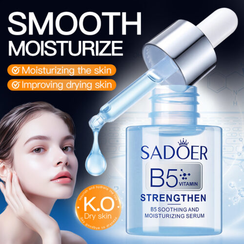 Soothing and ultra-hydrating serum with Vitamin B5