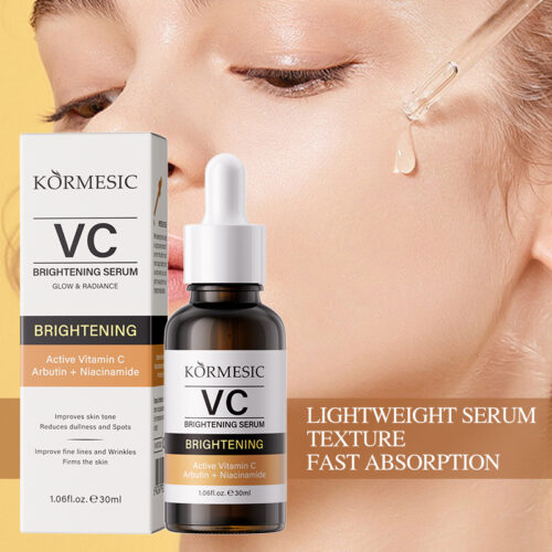 Brightening facial serum to lighten the skin.