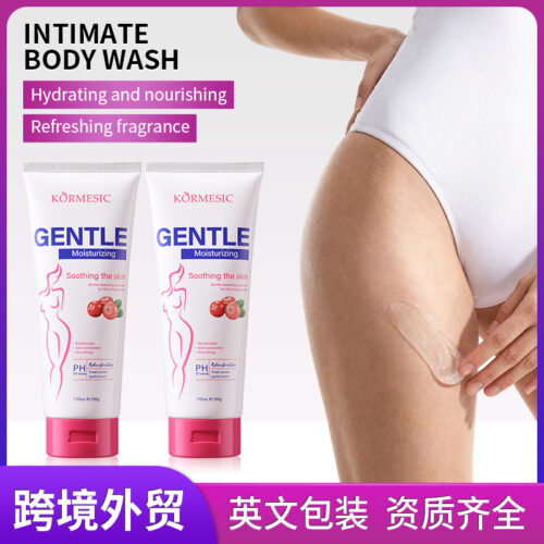 Clean and refreshing feminine intimate shower gel
