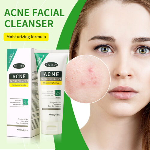 Facial soap with salicylic acid for acne, gentle and deep pore cleansing, oil control, and soap with niacinamide.