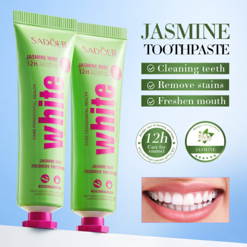 Jasmine Mint Fresh Toothpaste for Thorough Teeth Cleaning