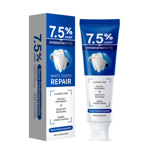 Nano-hydroxyapatite Fluoride-free Toothpaste, Enamel Repair, Oral Cleansing, In Stock Wholesale