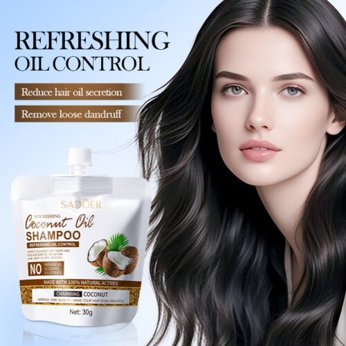 Cross-border foreign trade wholesale of nourishing coconut oil shampoo, hair mask, body lotion and shower gel
